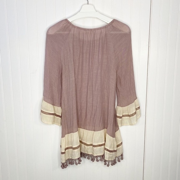 Indigo Souls Two Tone Tunic Size L - Picture 2 of 6